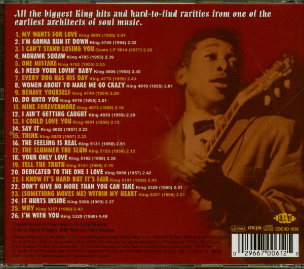 It's Hard But It's Fair - The King Hits & Rarities (CD)