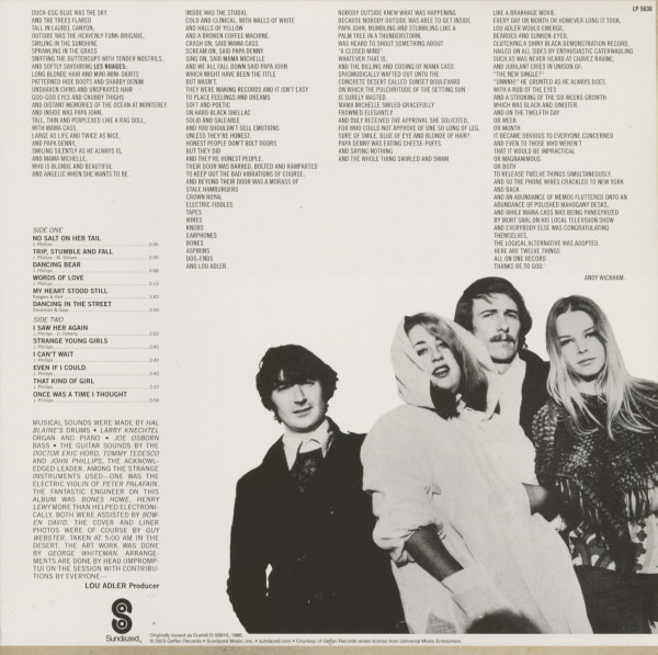 The Mamas & The Papas (LP, colored Vinyl)