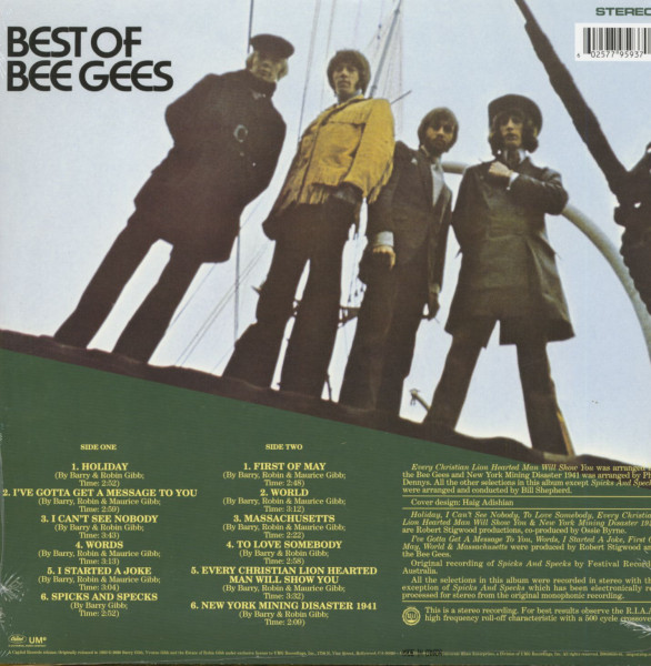 Best Of Bee Gees (LP)