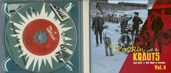8. Bild von Various Artists: Rockin' With The Krauts - Real Rock 'n' Roll Made In Germany (CD), Vol. 4