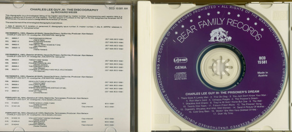Prisoner's Dream (CD)