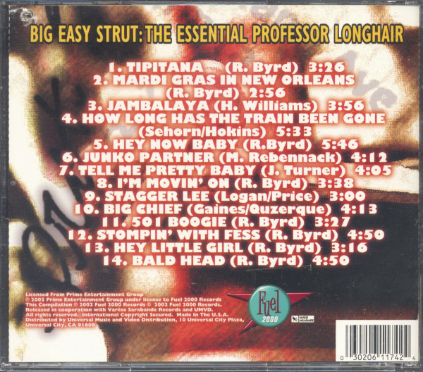 Big Easy Strut - The Essential Professor Longhair (CD)