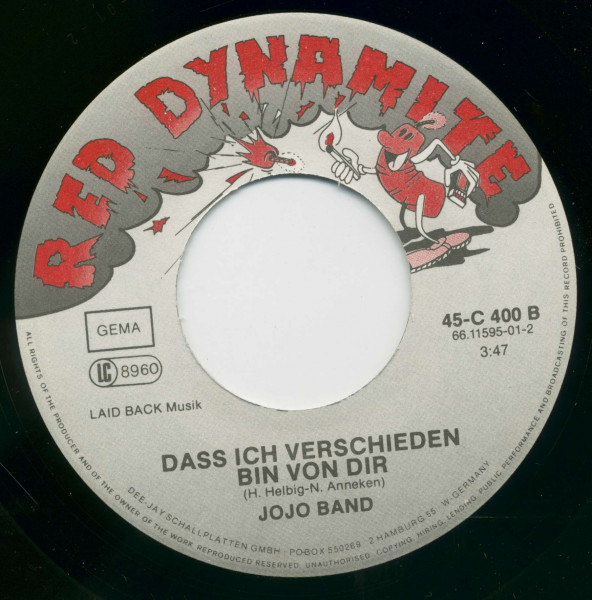 Der Friesenrap - Dass ich verschieden bin von dir (7inch, 45rpm, BC, PS)