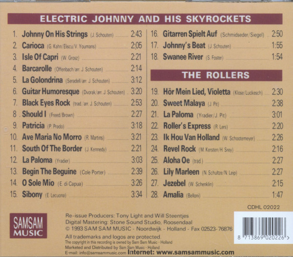 Portrait Of Electric Johnny And His Skyrockets & The Rollers (CD)