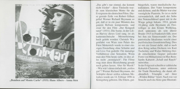 Wenn ich sonntags in mein Kino geh' 1928-33 (CD)