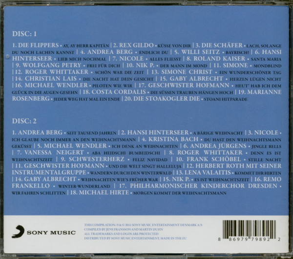 Alle Tiders Tyske Schlager Hits 3 (2-CD)