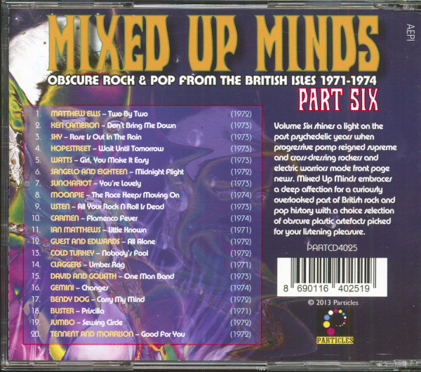 3. Bild von Various: Mixed-Up-Minds - Part 6 (CD)