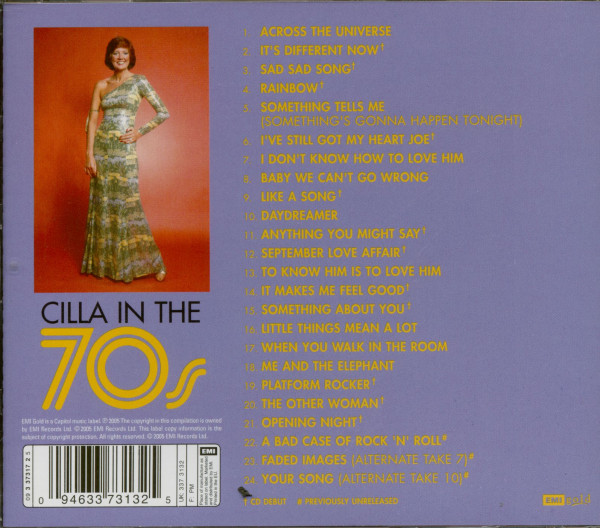 3. Bild von Cilla Black: Cilla In The 70's (CD)