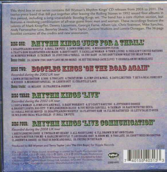 The Kings Of Rhythm Vol.3 - Tell You A Secret (4-CD)