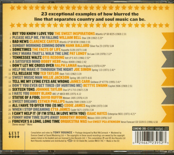 Sweet Dreams - Where Country Meets Soul Vol.2 (CD)