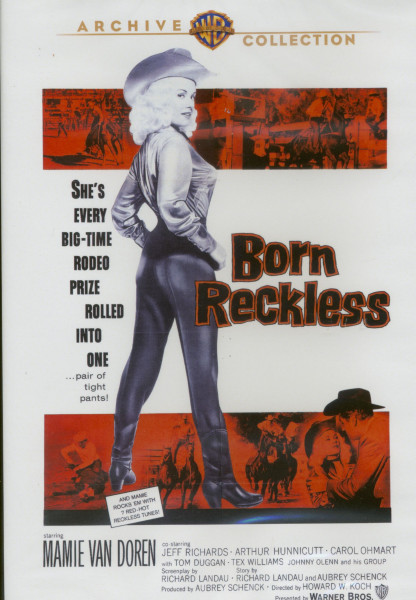 Born Reckless - 1958 (DVD) co-starring Tex Williams and Johnny Olenn Born Reckless - 1958 (DVD) co-starring Tex Williams and Johnny Olenn