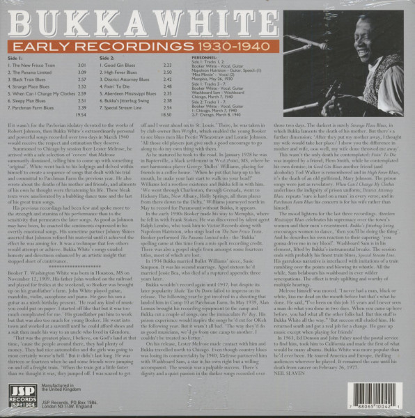 Early Recordings 1930 - 1940 (LP, 180g Vinyl, Ltd.)