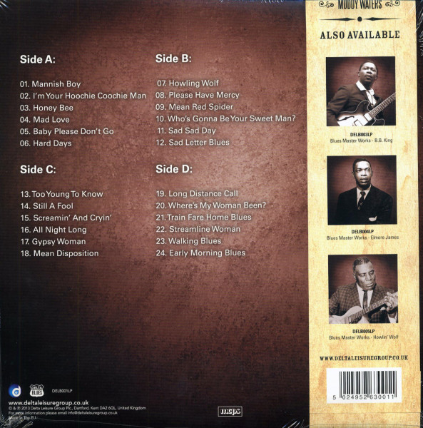 Blues Master Works (180g) (2-LP,1-CD)