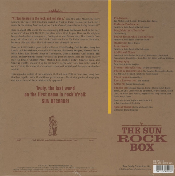 Sun Rock Box 1950-1959 (8-CD Deluxe Box Set)