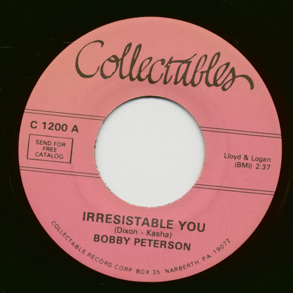 Irresistable You - Piano Rock (7inch, 45rpm)