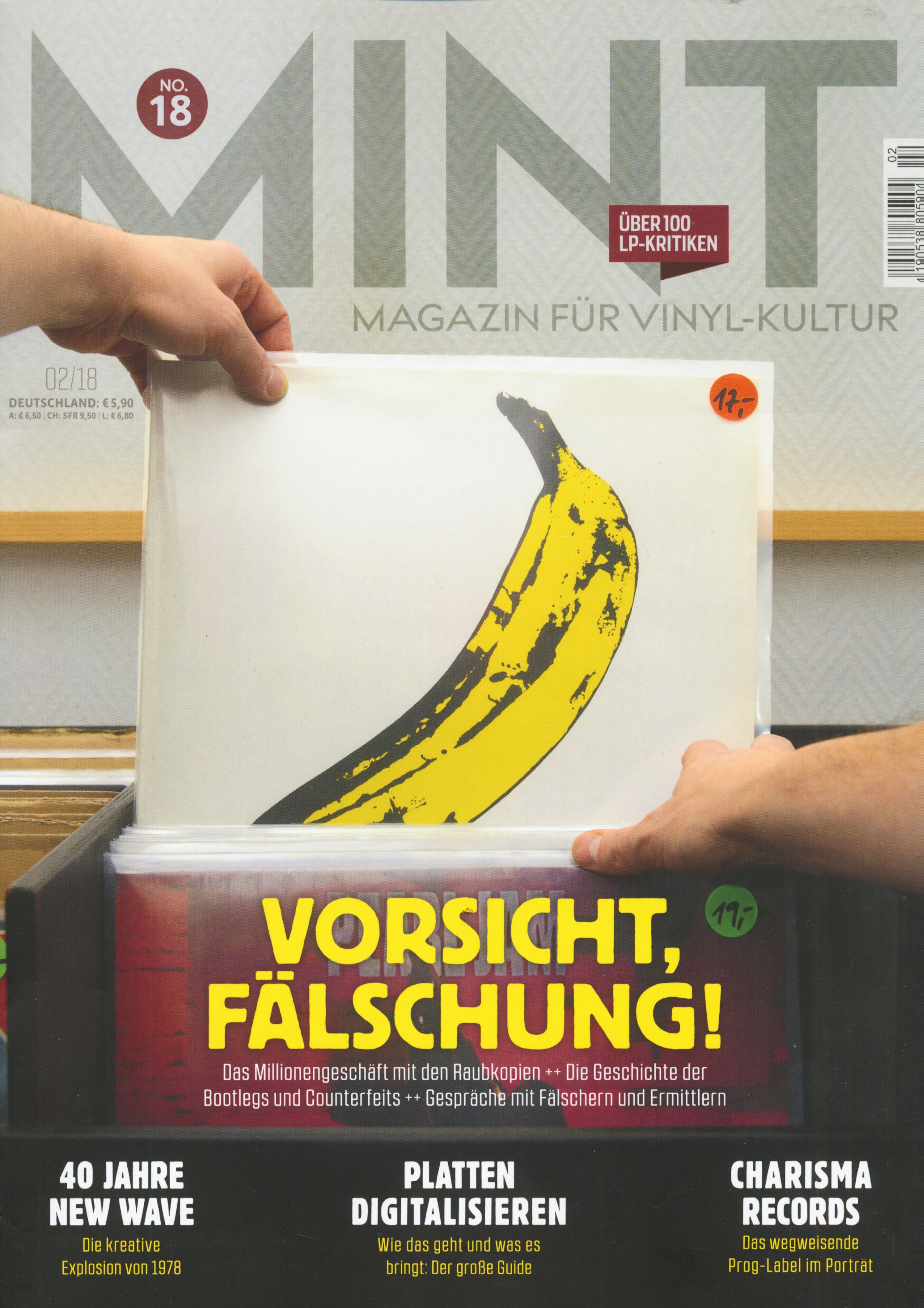 Mint - Magazin Für Vinyl Kultur - Mint Magazin #18, April 2018