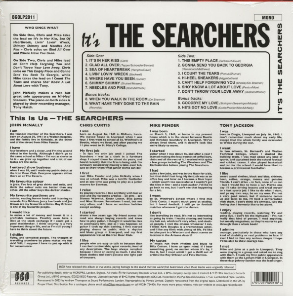 It's The Searchers (LP)