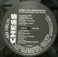 Vorschau: Windy City Harmonizers - Raritiers from Chess Vocal Groups (LP) Vorschau: Windy City Harmonizers - Raritiers from Chess Vocal Groups (LP)