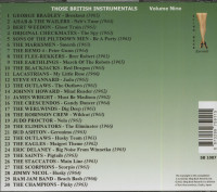 Vorschau: Those British Instrumentals Vol.9 (CD) Vorschau: Those British Instrumentals Vol.9 (CD)