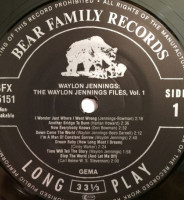 Vorschau: The Waylon Jennings Files, Vol.1 (LP) Vorschau: The Waylon Jennings Files, Vol.1 (LP)