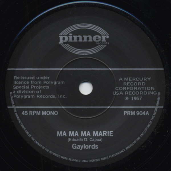 Ma Ma Ma Marie - Bark Battle And... 7inch, 45rpm, SC