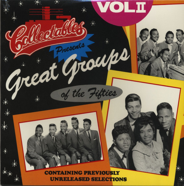 Great Groups Of The Fifties, Vol.2, (LP) Great Groups Of The Fifties, Vol.2, (LP)