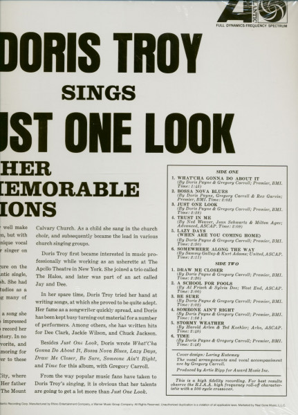 Just One Look ( LP, Green Vinyl, Ltd.)