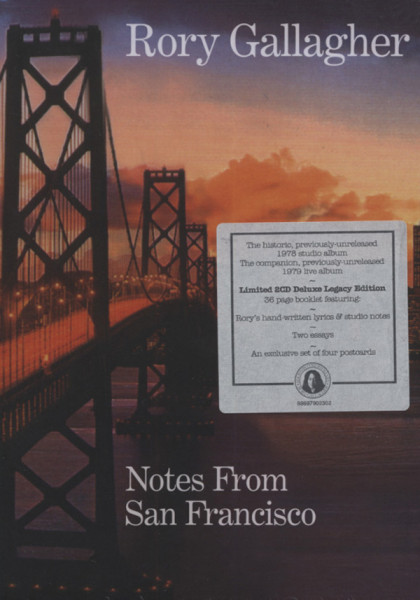 2. Bild von Rory Justice: Notes From San Francisco (2-CD Deluxe Ed.)