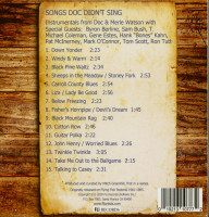 Vorschau: Songs Doc Didn't Sing (CD) Vorschau: Songs Doc Didn't Sing (CD)