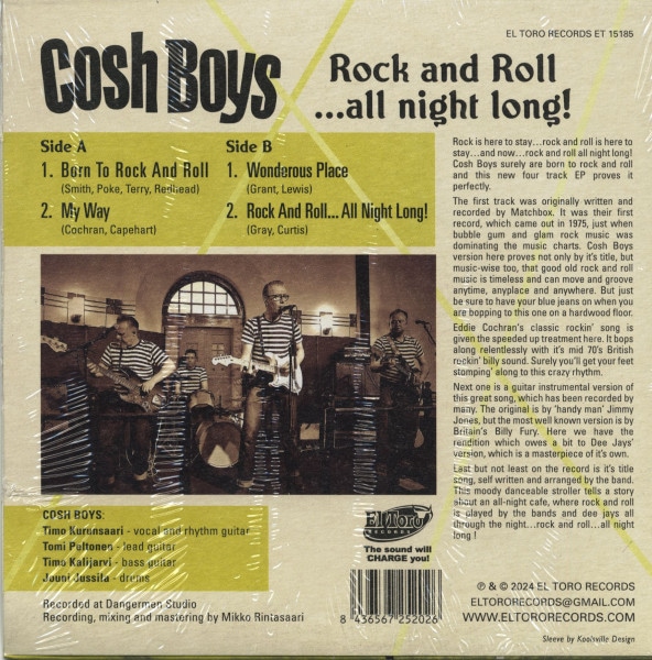 Rock And Roll... All Night Long! (7inch, EP, 45rpm)