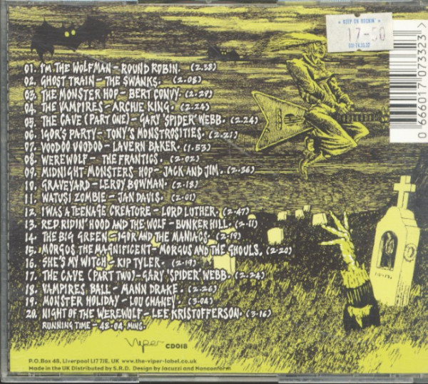 The Ultimate 50s & 60s Rockin' Horror Disc