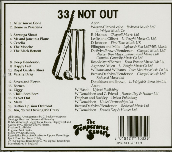 33 Not Out (CD)