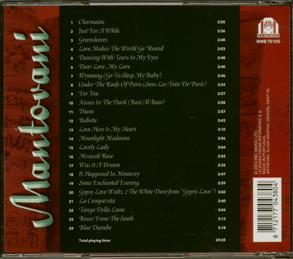 3. Bild von Mantovani: Charmaine (CD)
