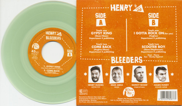 Scooter Boy (7inch, EP, 45rpm, PS)