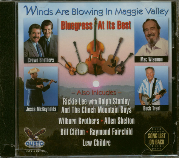 Winds Are Blowing In Maggie Valley - Bluegrass At Its Best (CD) Winds Are Blowing In Maggie Valley - Bluegrass At Its Best (CD)