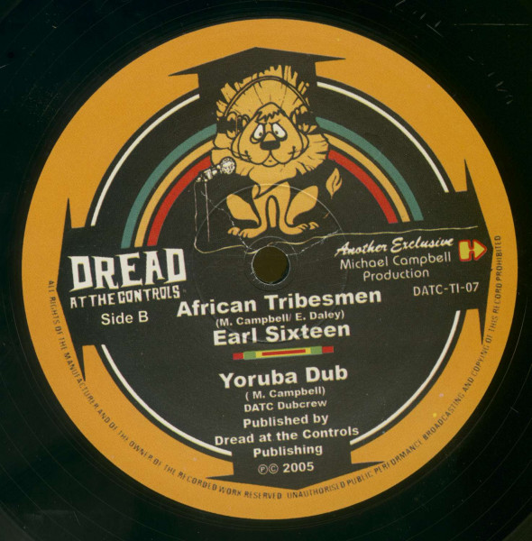 One God - African Tribesmen / Earl Sixteen & DATC Dubcrew (10inch, 45rpm)