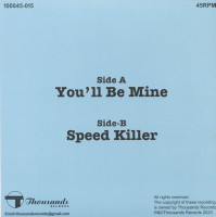 Vorschau: You'll Be Mine - Speed Killer (7inch, 45rpm) Vorschau: You'll Be Mine - Speed Killer (7inch, 45rpm)