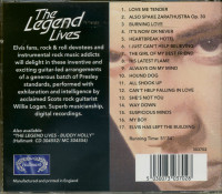 Vorschau: The Legend Lives Elvis Presley (CD) Vorschau: The Legend Lives Elvis Presley (CD)