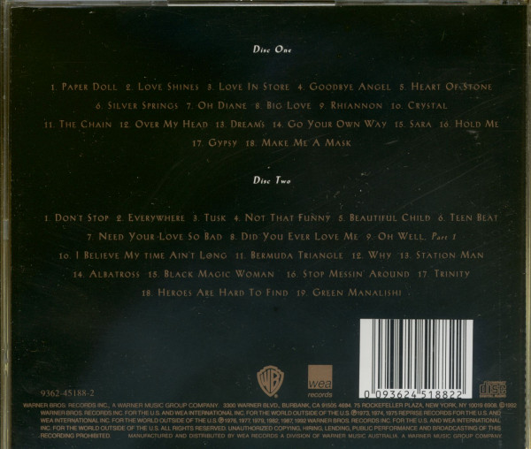 3. Bild von Fleetwood Mac: The Chain - Selections from 25 Years (2-CD)