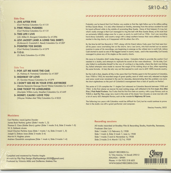 Jive After Five (LP, 10inch)
