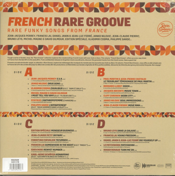 French Rare Groove - Rare Funky Songs From France (2-LP)