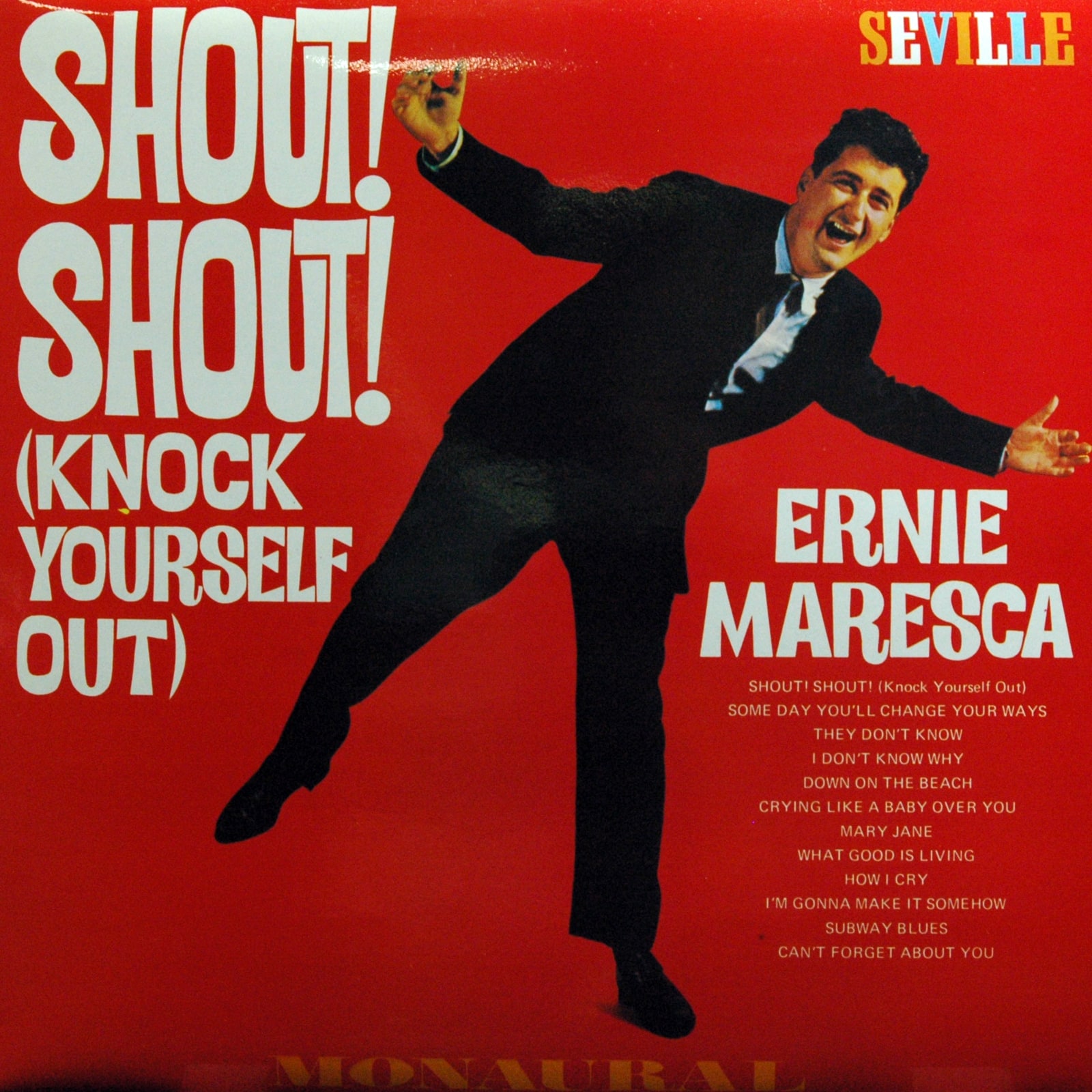 Ernie Maresca LP: Shout! Shout! (Knock Yourself Out) - Bear Family Records