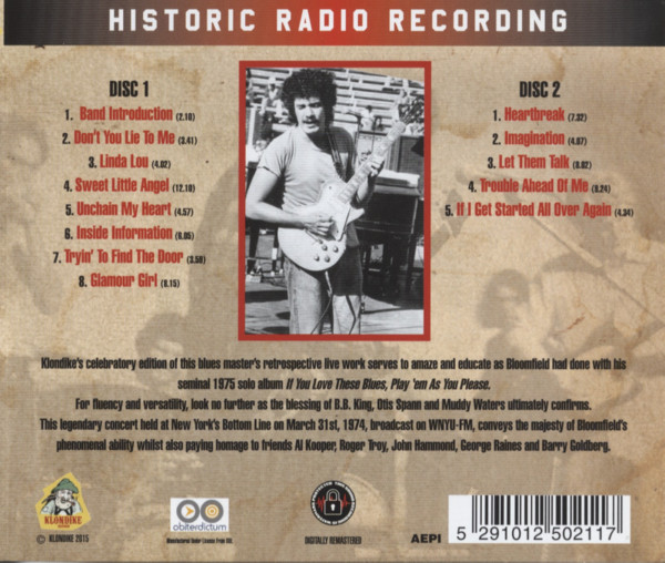 Bottom Line Cabaret 31.03.74 (2-CD)