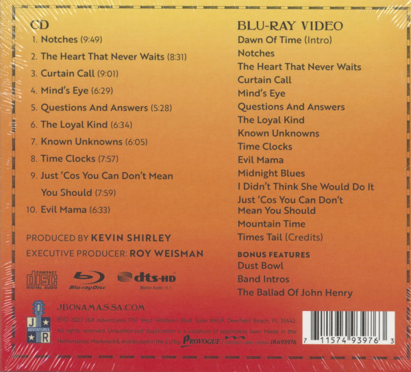 Tales Of Time (CD + Blue-ray Disc)