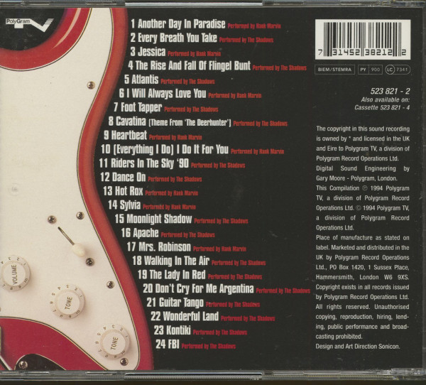 The Best Of Hank Marvin & The Shadows (CD)