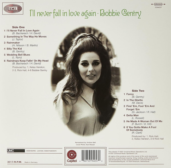 I'll Never Fall In Love Again (LP)