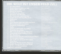 Vorschau: Die Welt ist unser Feld VI (CD) Vorschau: Die Welt ist unser Feld VI (CD)