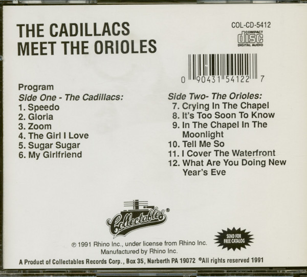Cadillacs Meet Orioles