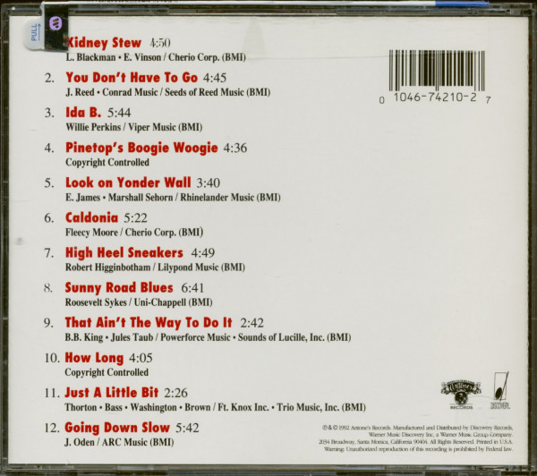 Pinetops Boogie Woogie (CD)