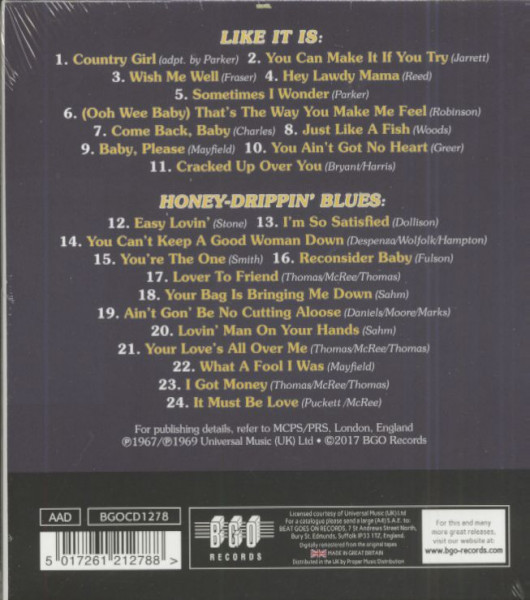 Like It Is - Honey-Drippin' Blues (CD)